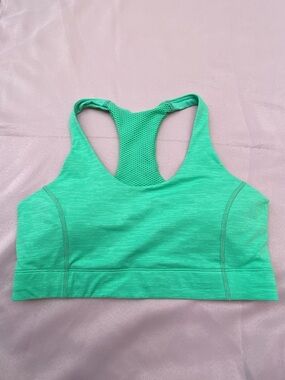 Outdoor Voices Doing Things Bra Lime Green Size Mesium